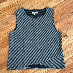 Striped Crossover Tank Top by Madewell